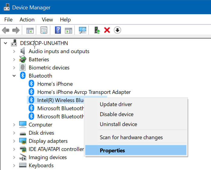 Windows 10 bluetooth 4.2 driver